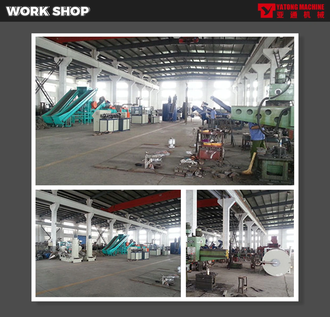 Yatong PP PE Film Recycling Pelletizing Line Granulating Crushing Washing Machine Pet Recycling Machine